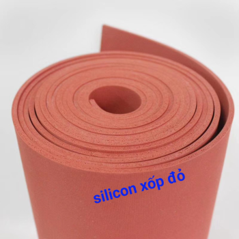 Cty tăng tiến chuyên cung cấp tấm silicon xốp đỏ